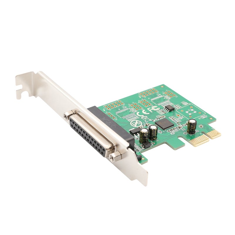 Syba 1 Port Parallel DB25 LPT Printer PCIe x1 with Low Bracket, Support SPP / PS2 / EPP/ECP Modes and Centronics Interface SI-PEX10011 - Image 4